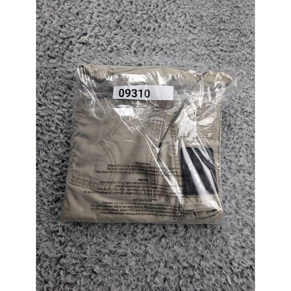 Levis Jeans Mens 40x32 Beige Distressed Medium Wash Denim 514 Straight Leg Pants - Picture 10 of 10